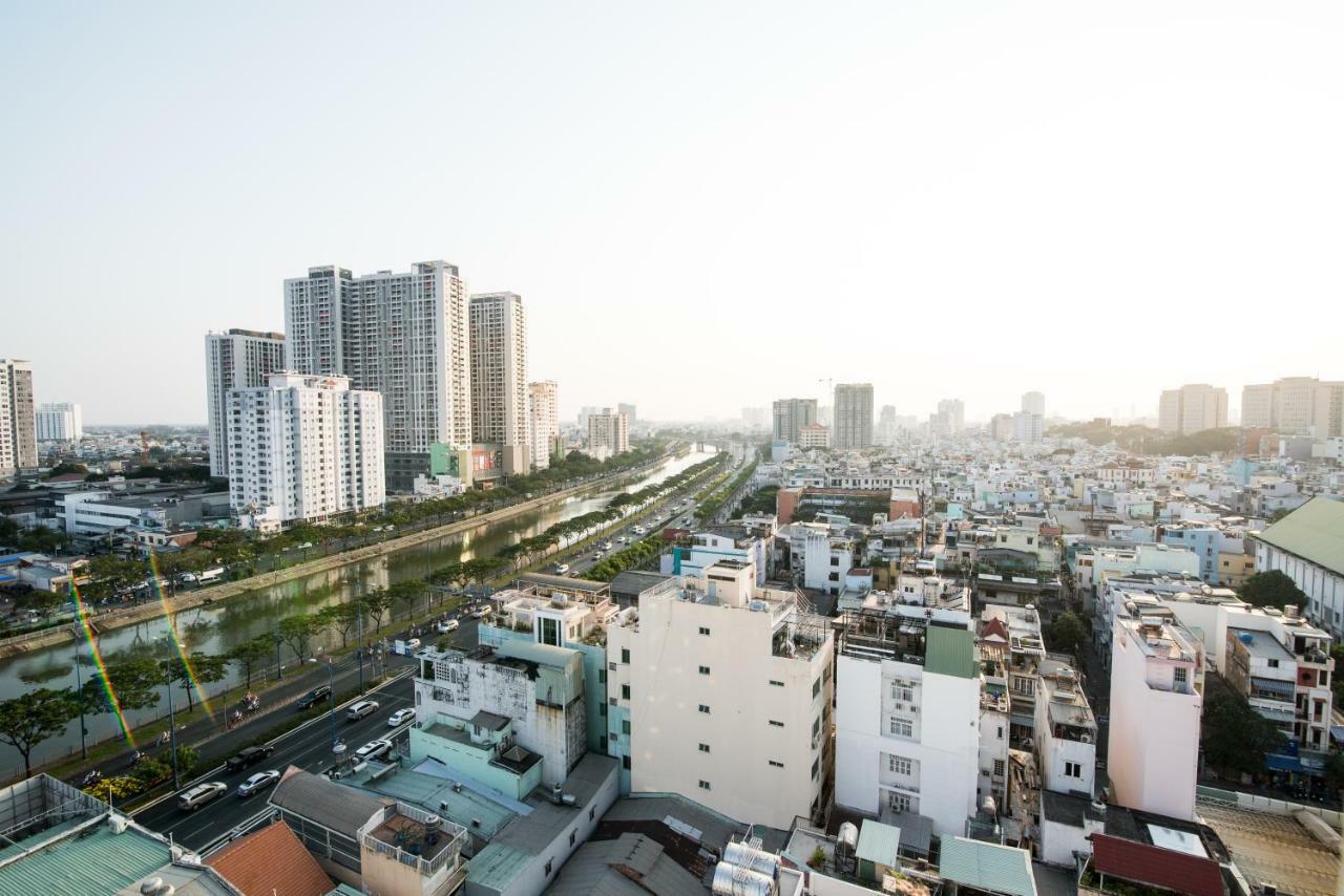 胡志明市 天空中心旅舍旅舍 外观 照片